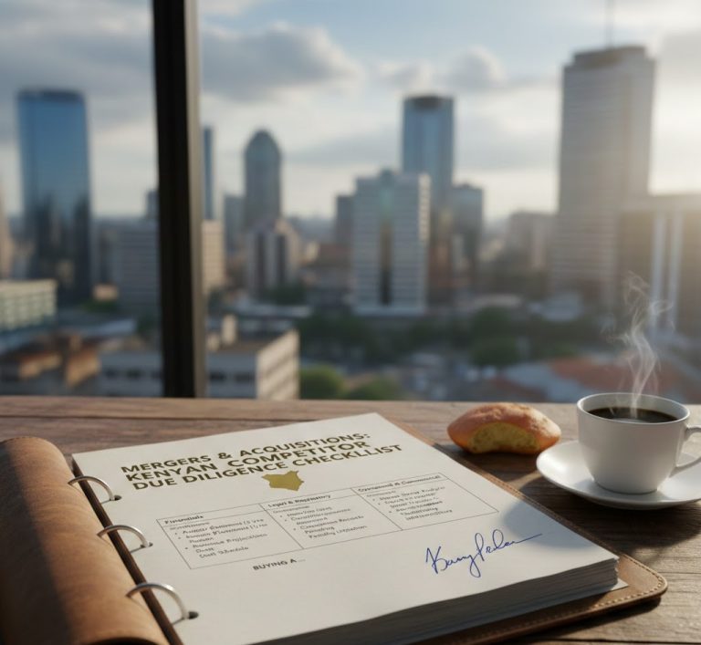 Read more about the article Mergers and Acquisitions: The Due Diligence Checklist for Buying a Kenyan Competitor