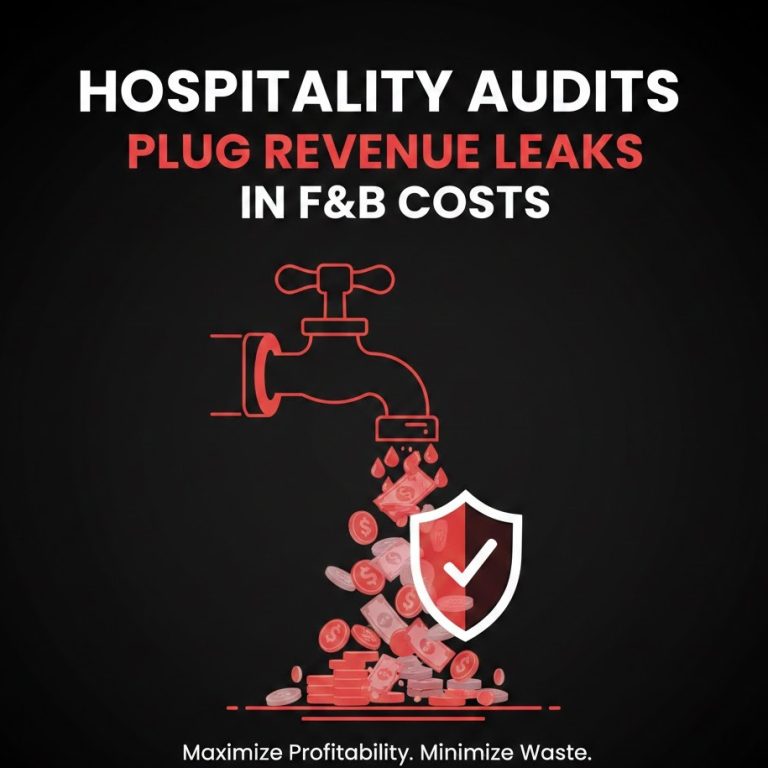 Read more about the article Hospitality Audits: Plug Revenue Leaks in F&B Costs