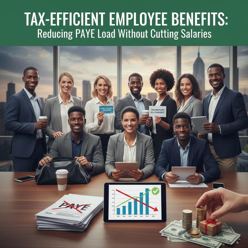 Read more about the article Tax-Efficient Employee Benefits: Reducing PAYE Load Without Cutting Salaries.