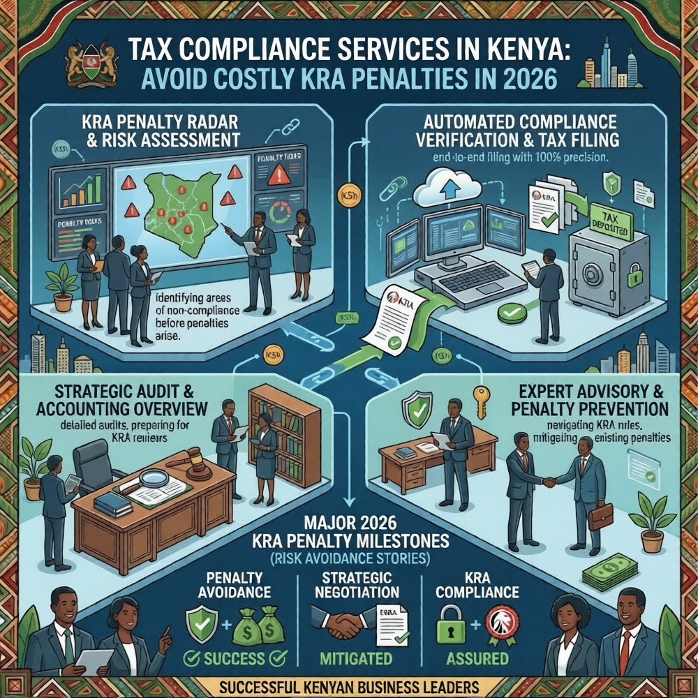 Read more about the article Tax Compliance Services in Kenya: Avoid Costly KRA Penalties in 2026