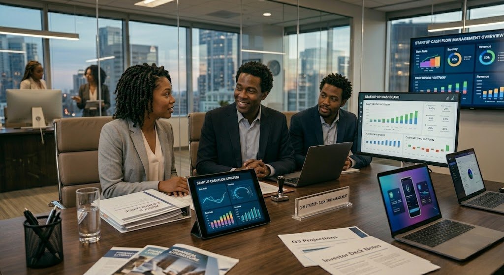 Read more about the article Cash Flow Management Startups Nairobi: Burn Rate Control and VAT Strategy for 2026 | Adamjee Auditors